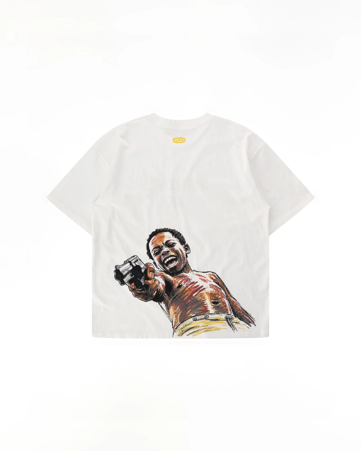 God Loves Rio tee, back print